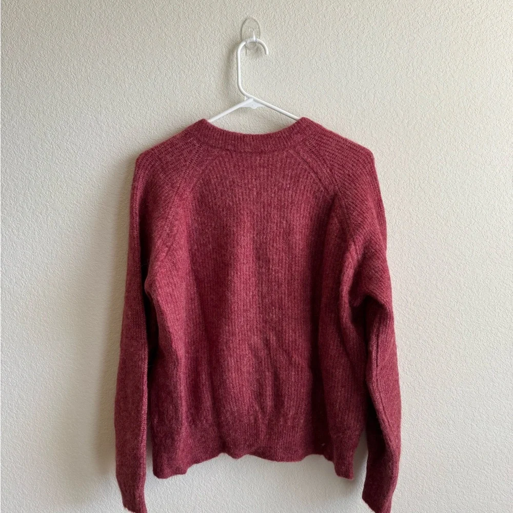 Sezane Othello Jumper in Rosewood - Picture 7 of 7